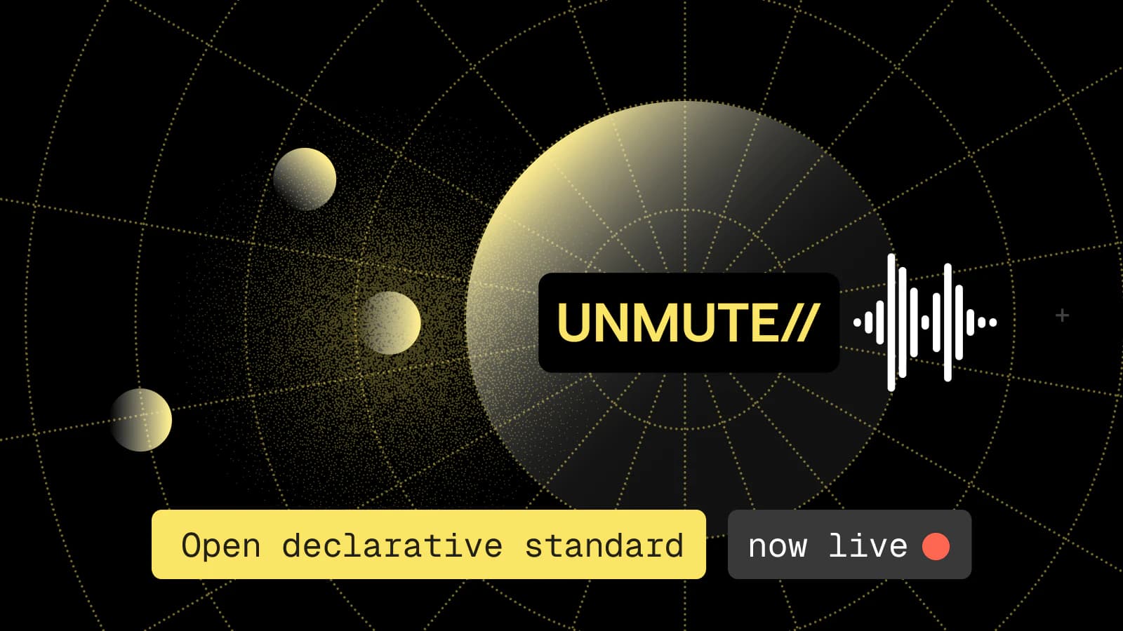 An open standard for voice agents is released: UNMUTE//  